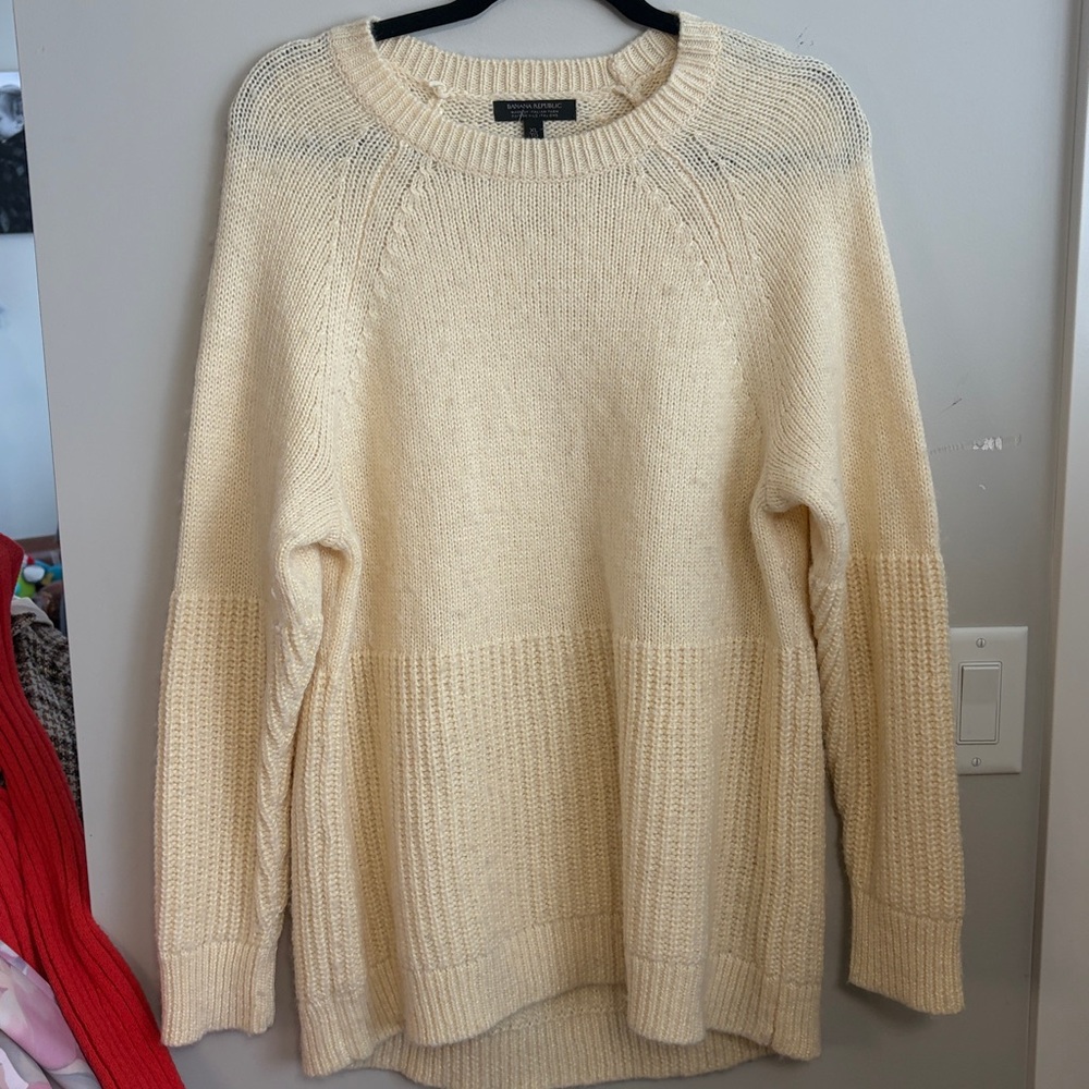 Banana Republic Cream Sweater